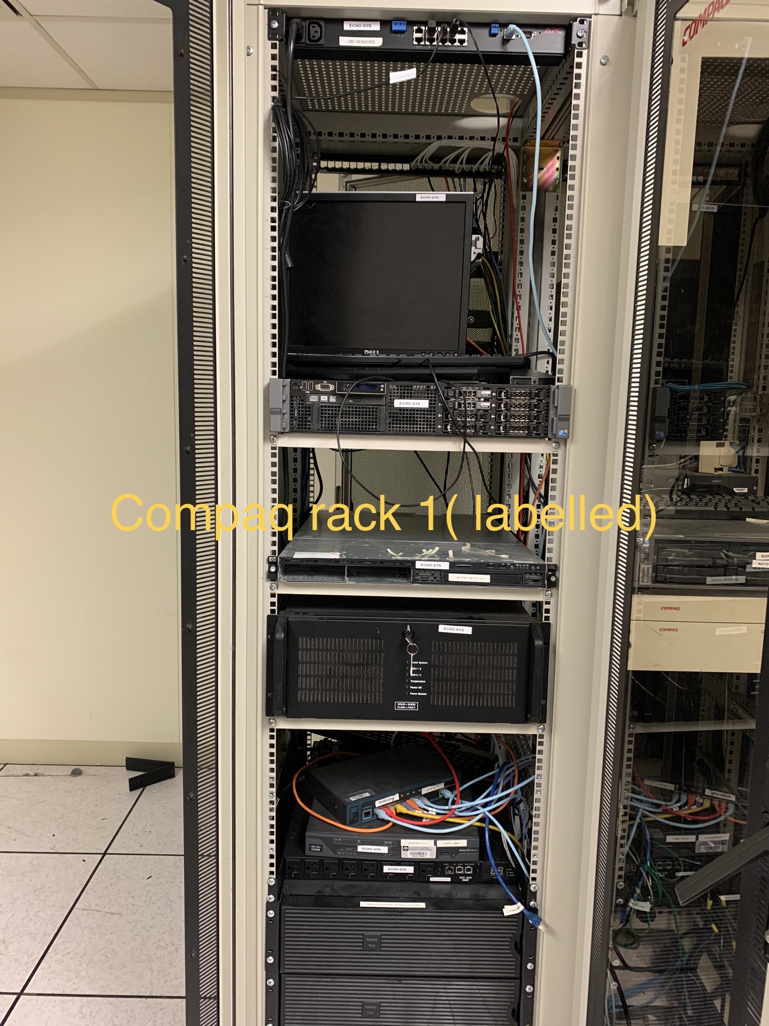 System and IT equipment relocations